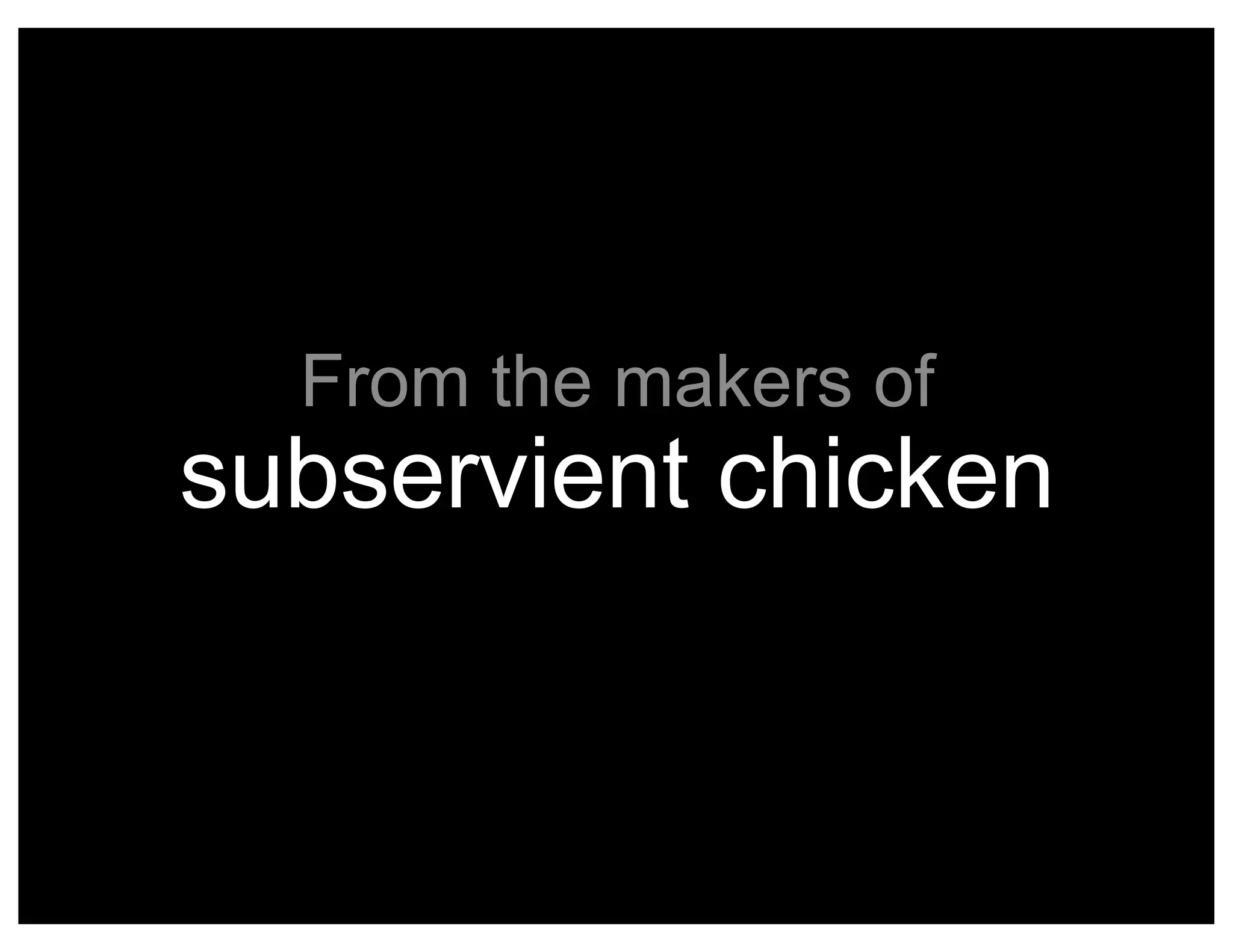 The Future of Advertising. WTF?