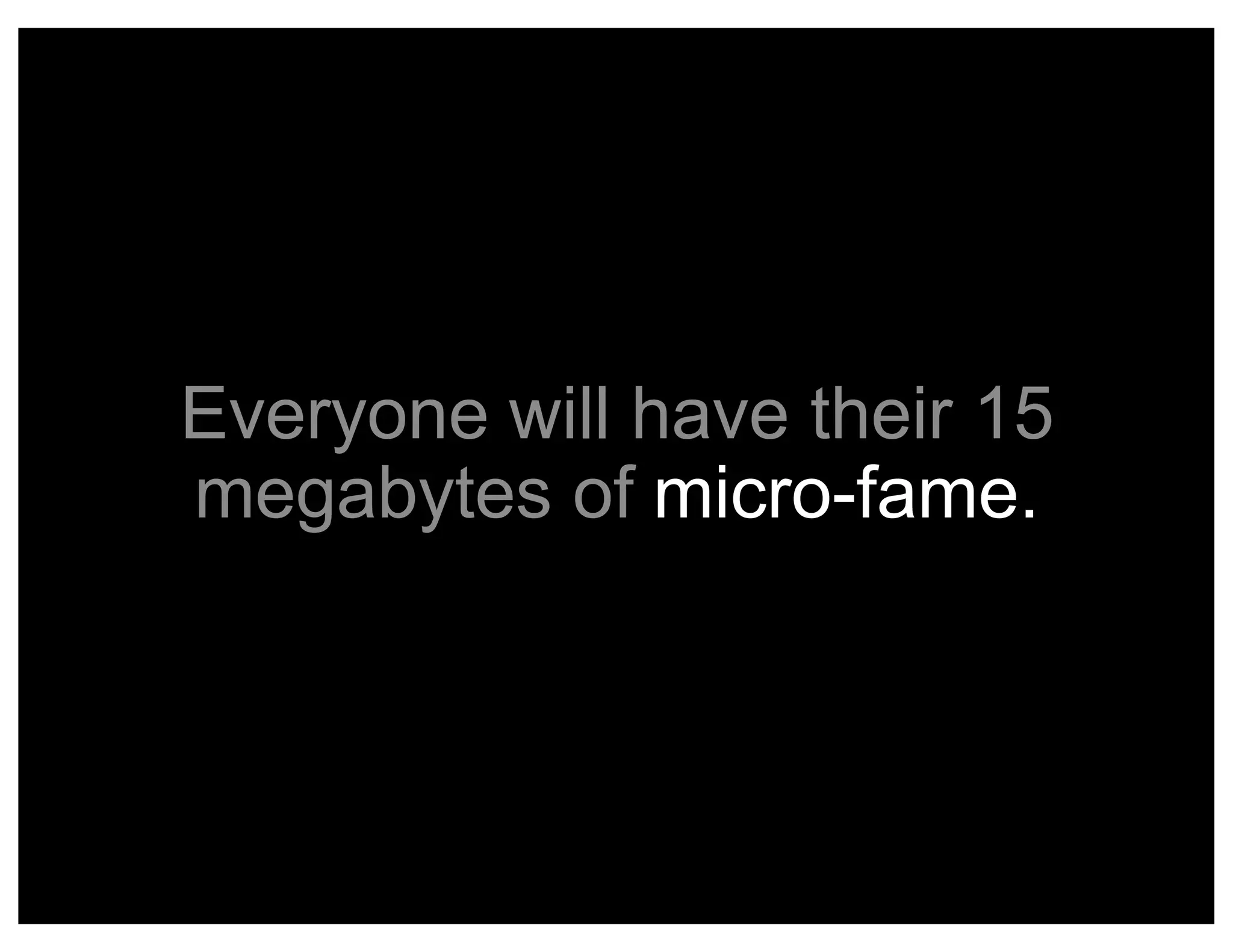 The Future of Advertising. WTF?