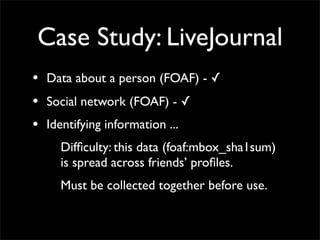 FOAF for Social Network Portability