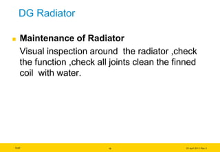Foam and DG Radiator System - L1 Rev.0 (25May2011) (1).ppt | Chemistry ...