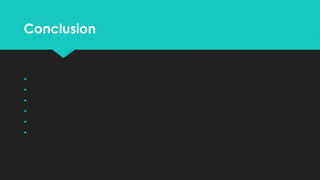 Conclusion








 