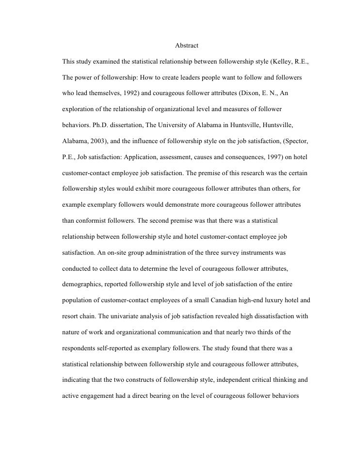 Brenda bearden dissertation followership proquest