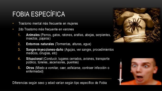 Fobia social y Específica