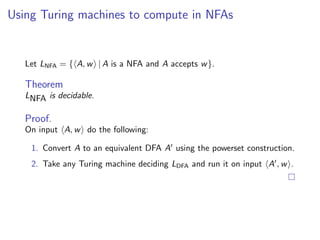 universal turing machine computer science | PDF