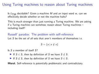 universal turing machine computer science | PDF