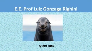 E.E. Prof Luiz Gonzaga Righini
@ BIO 2016
 