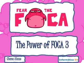 The Power of FOCA 3
Chema Alonso
 