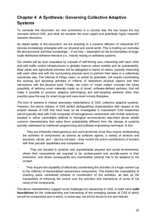 Fundamentals Of Collective Adaptive Systems Manifesto Fundamentals Of Collective Adaptive Systems Manifesto