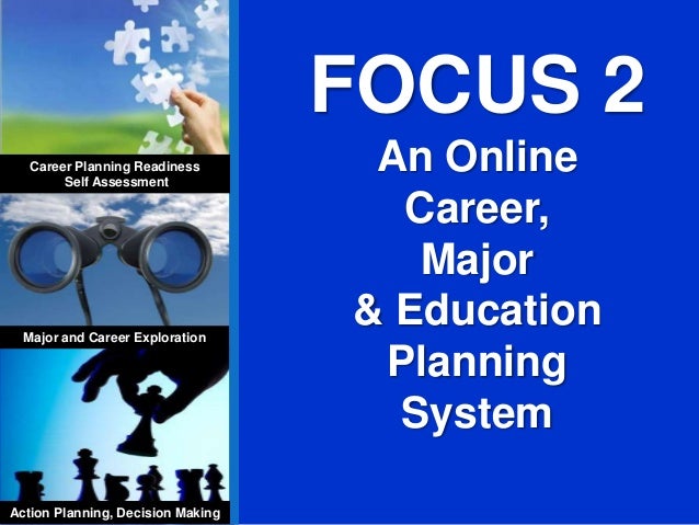 focus 2 career major education planning system focus career