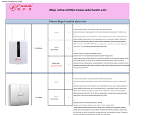 FOCUS alarm systems complete wireless wired security systems sensors | PDF