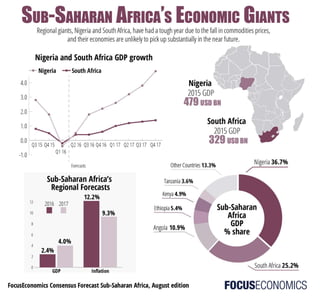 Sub-Saharan Africa's Economic Giants - Nigeria & South Africa
