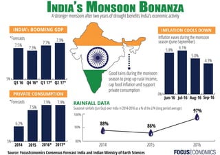 India's Monsoon Bonanza