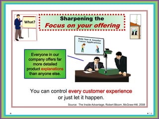 FOCUS:  Describe your company in one sentence