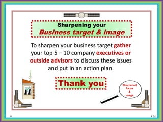 FOCUS:  Describe your company in one sentence