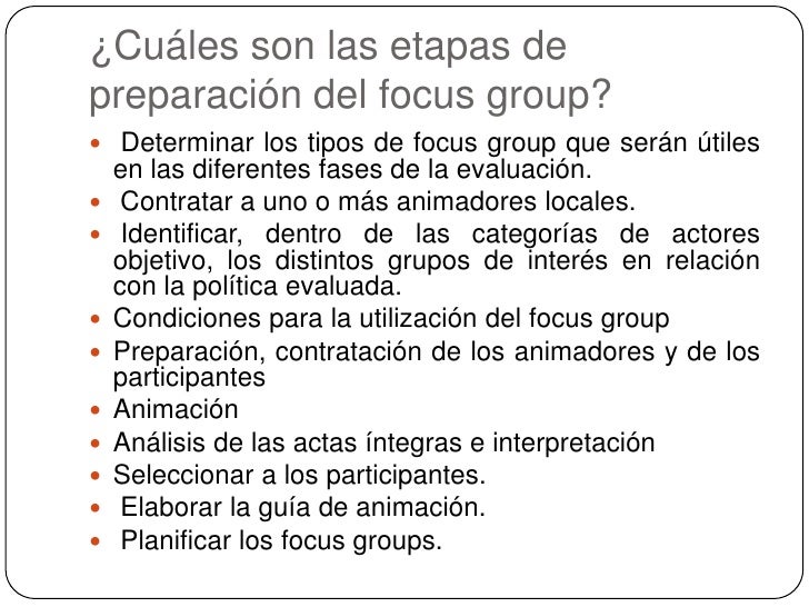 Focus Group