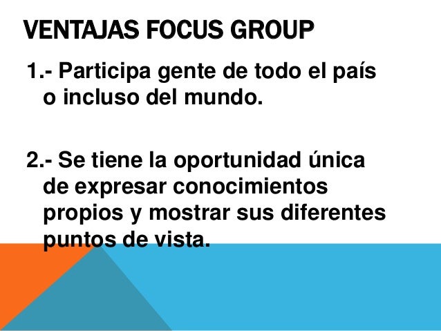 preguntas de cierre en focus group focus group preguntas de cierre en focus group focus group