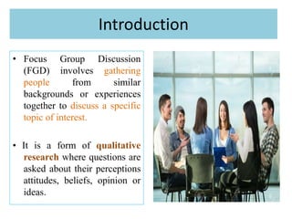 Focus group discussion | PPTX | Family and Relationships