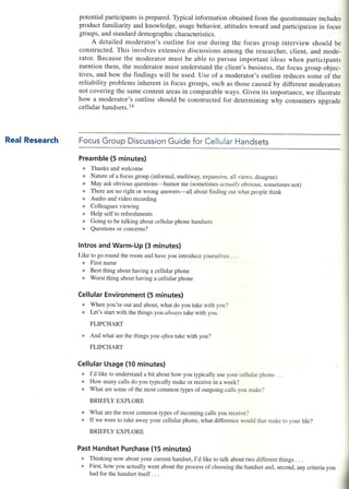 Focus Group Discussion Guide | PDF
