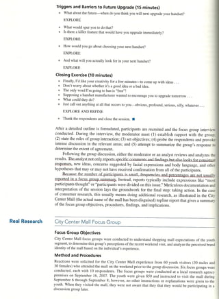 Focus Group Discussion Guide | PDF