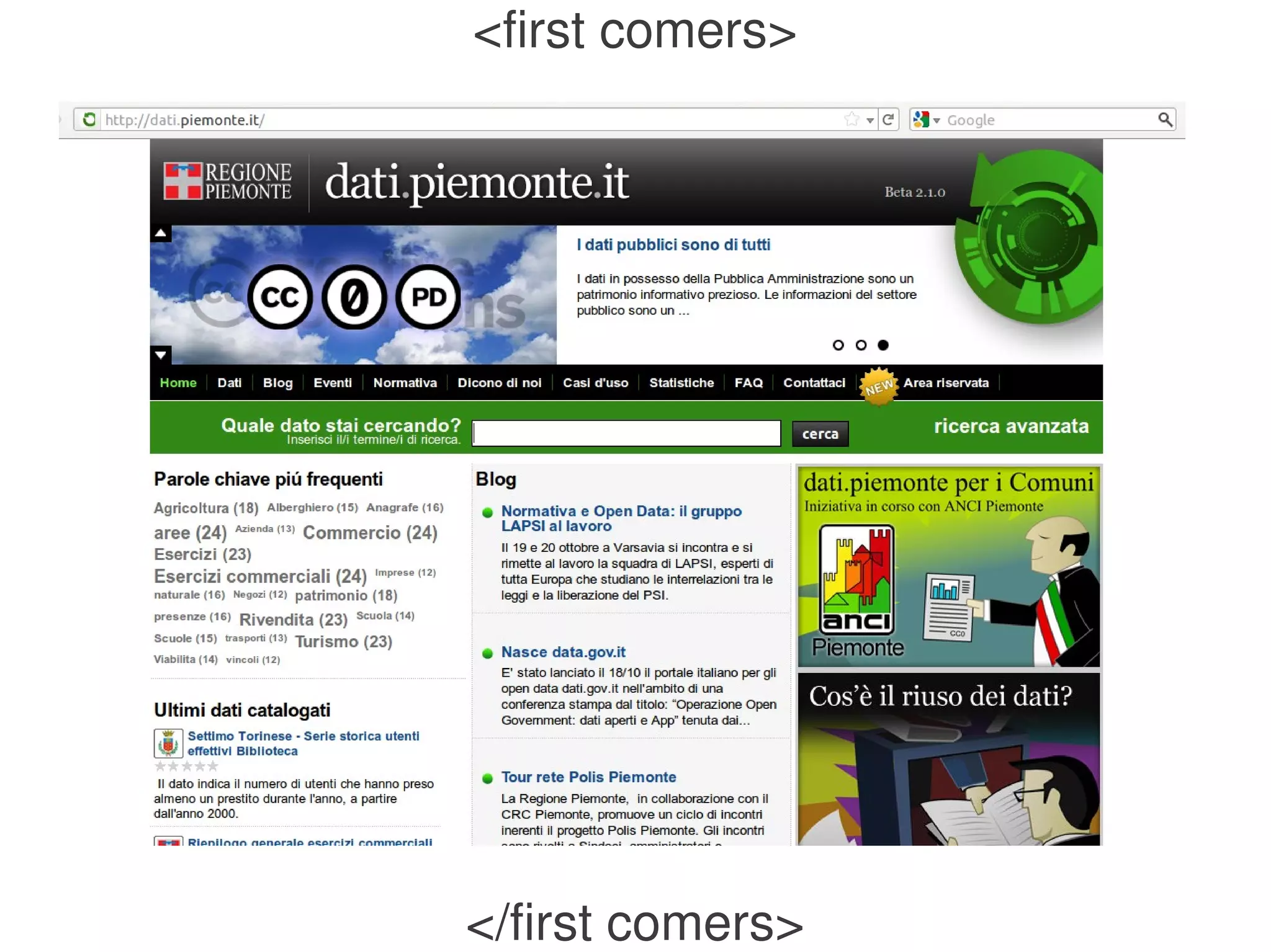 <first comers>




            

    </first comers>
 