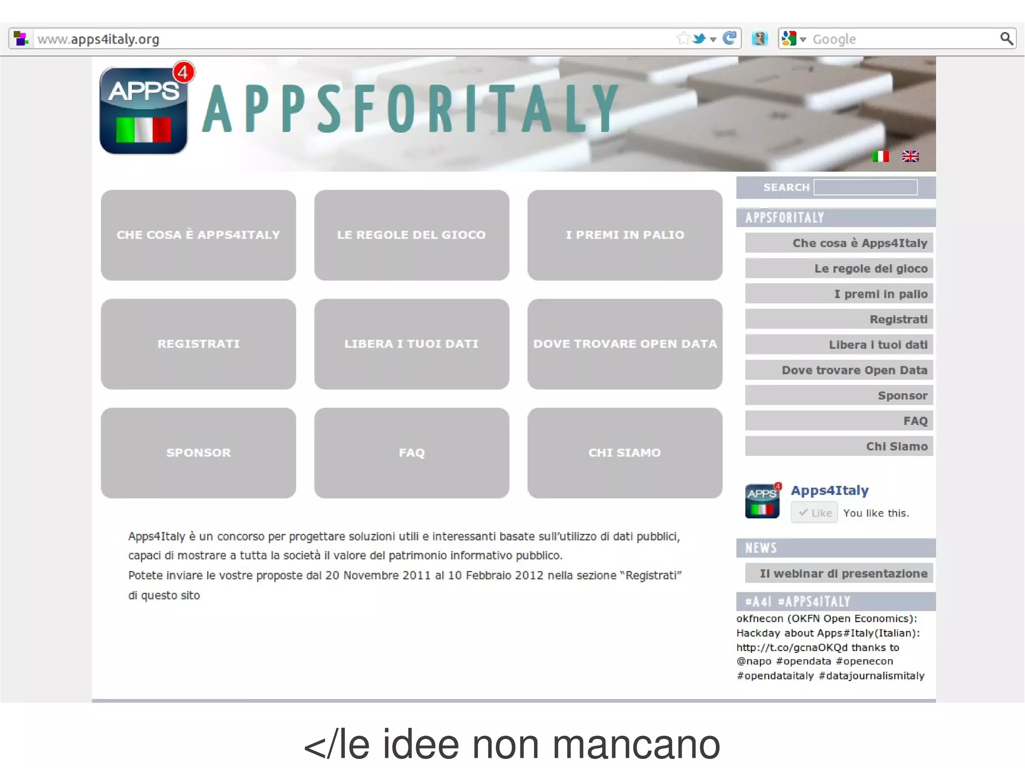                

    </le idee non mancano
 