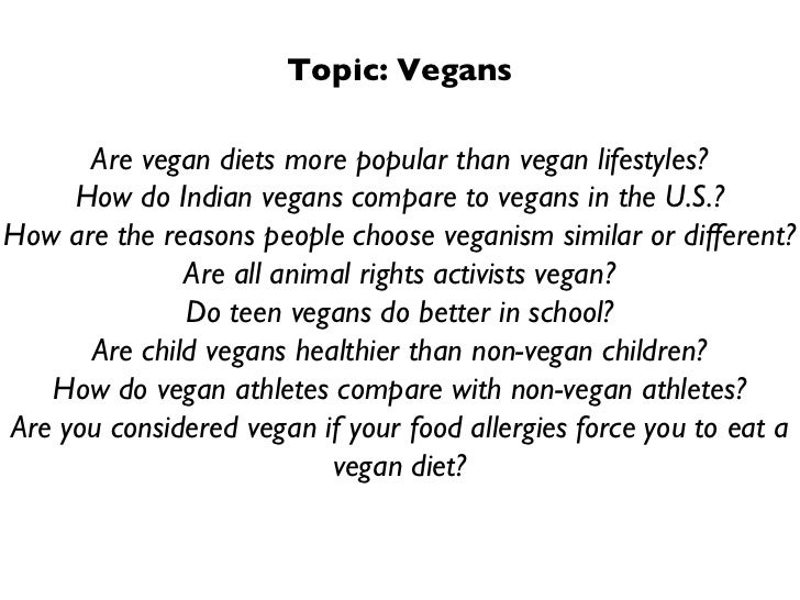 Vegetarianism essay topics purchasing