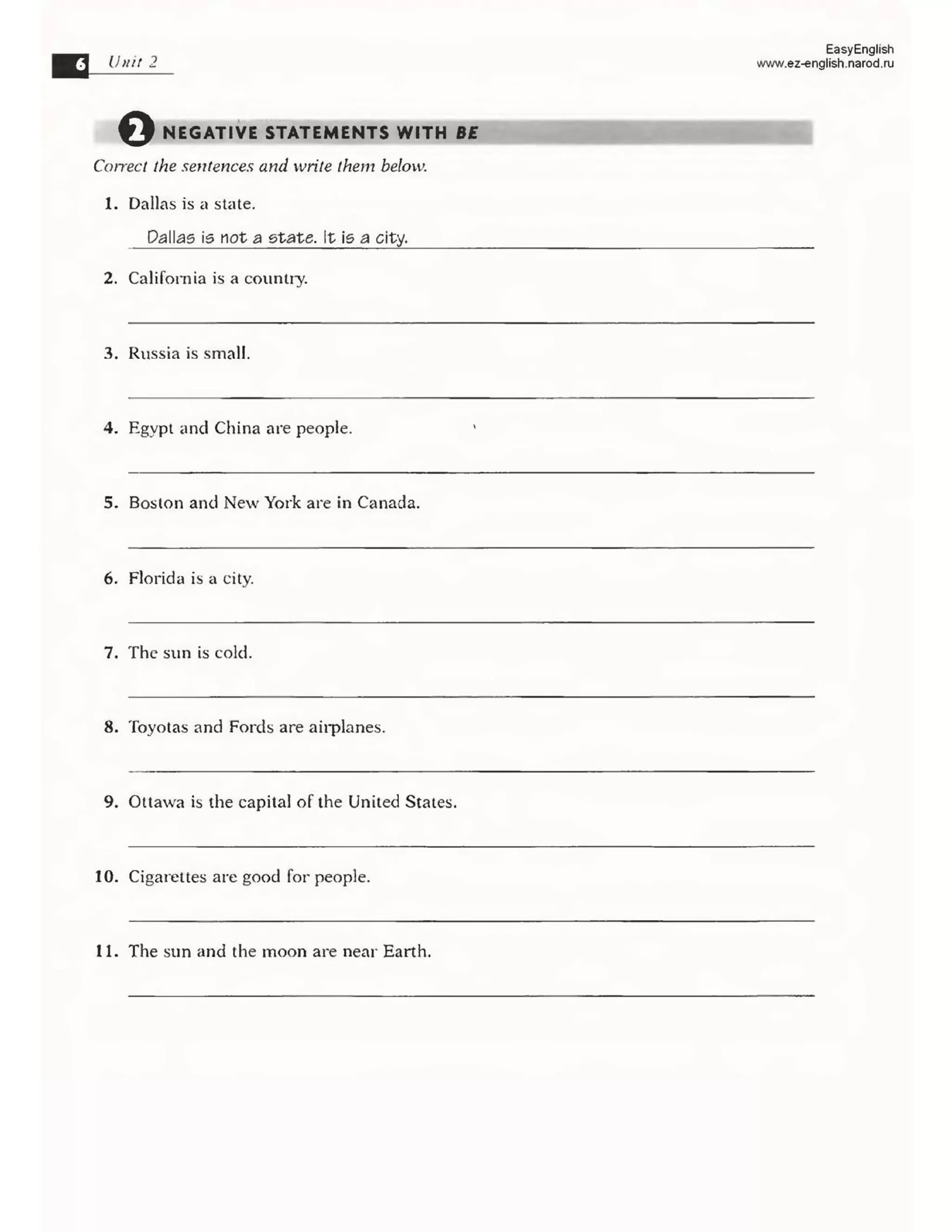 Focus on grammar 2 workbook 2nd edition homework 1