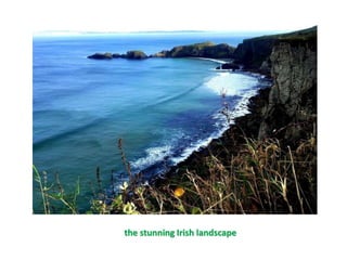 the stunning Irish landscape
 