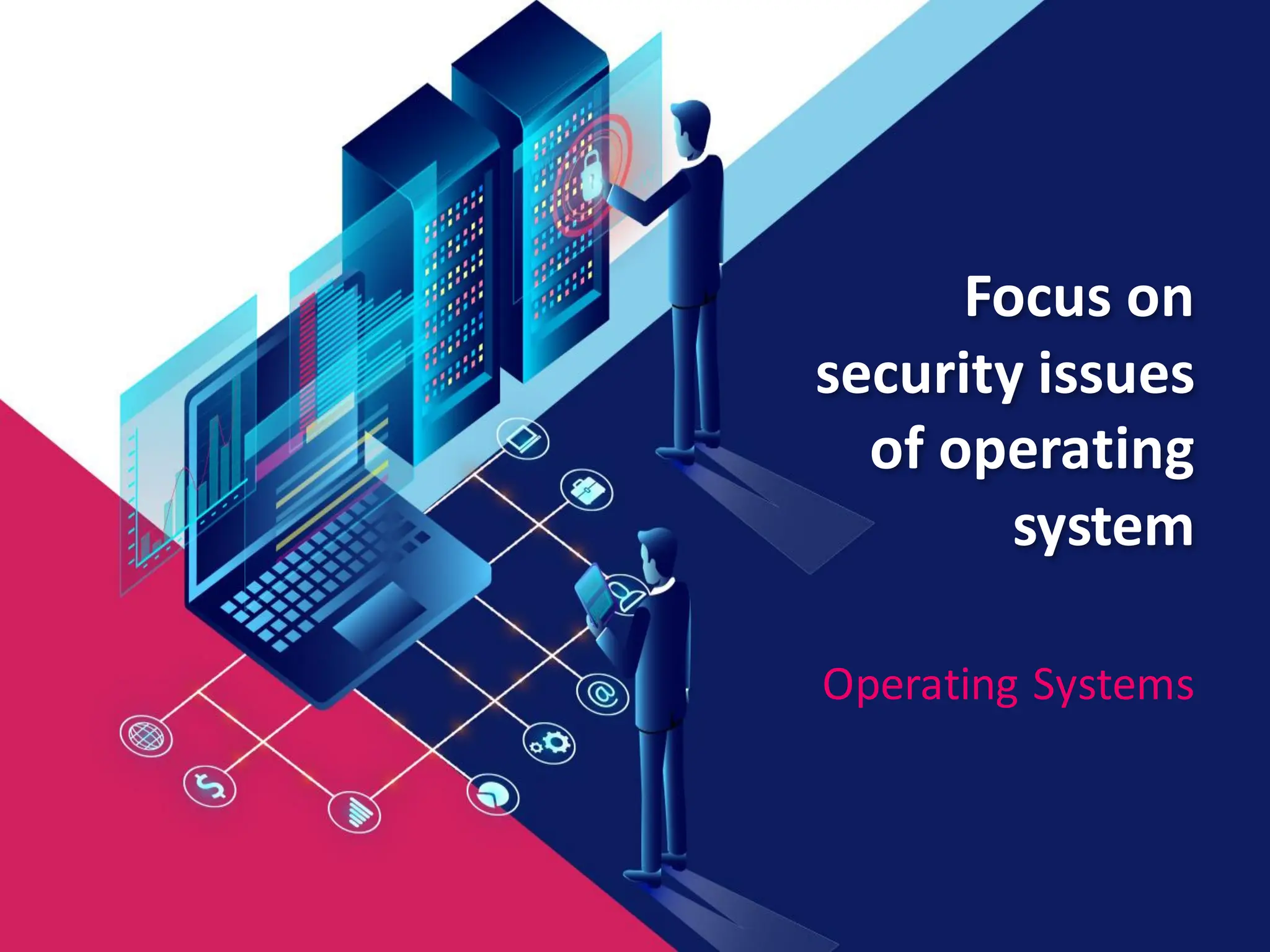 Focus on
security issues
of operating
system
Operating Systems