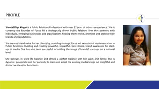 Focus pr credentials | PPT