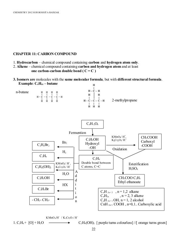 Chemistry Form 4 Kssm Exercises - Chemistry Form 4 Exercise And Answer