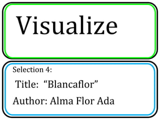 Unit 3 Story 4 Blancaflor | PDF