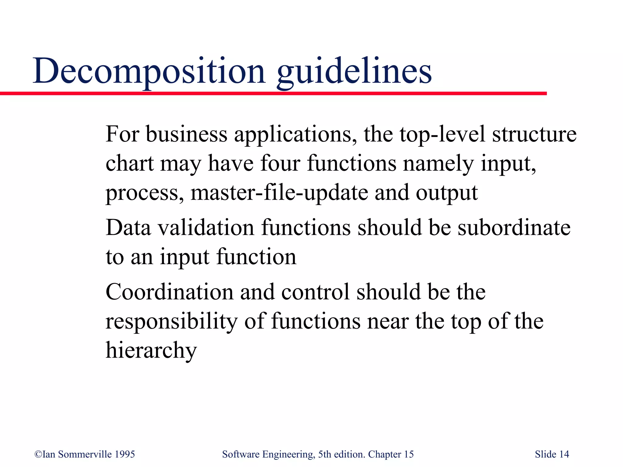 Function Oriented Design | PPT