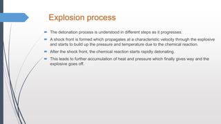 Forensic Chemistry - Explosives | PPTX
