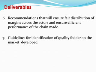 Fodder markets study in Tanzania