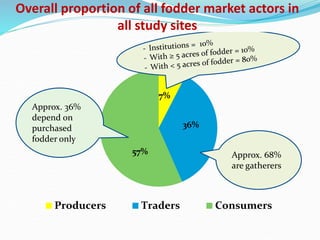 Fodder markets study in Tanzania