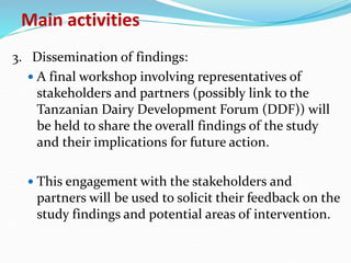 Fodder markets study in Tanzania