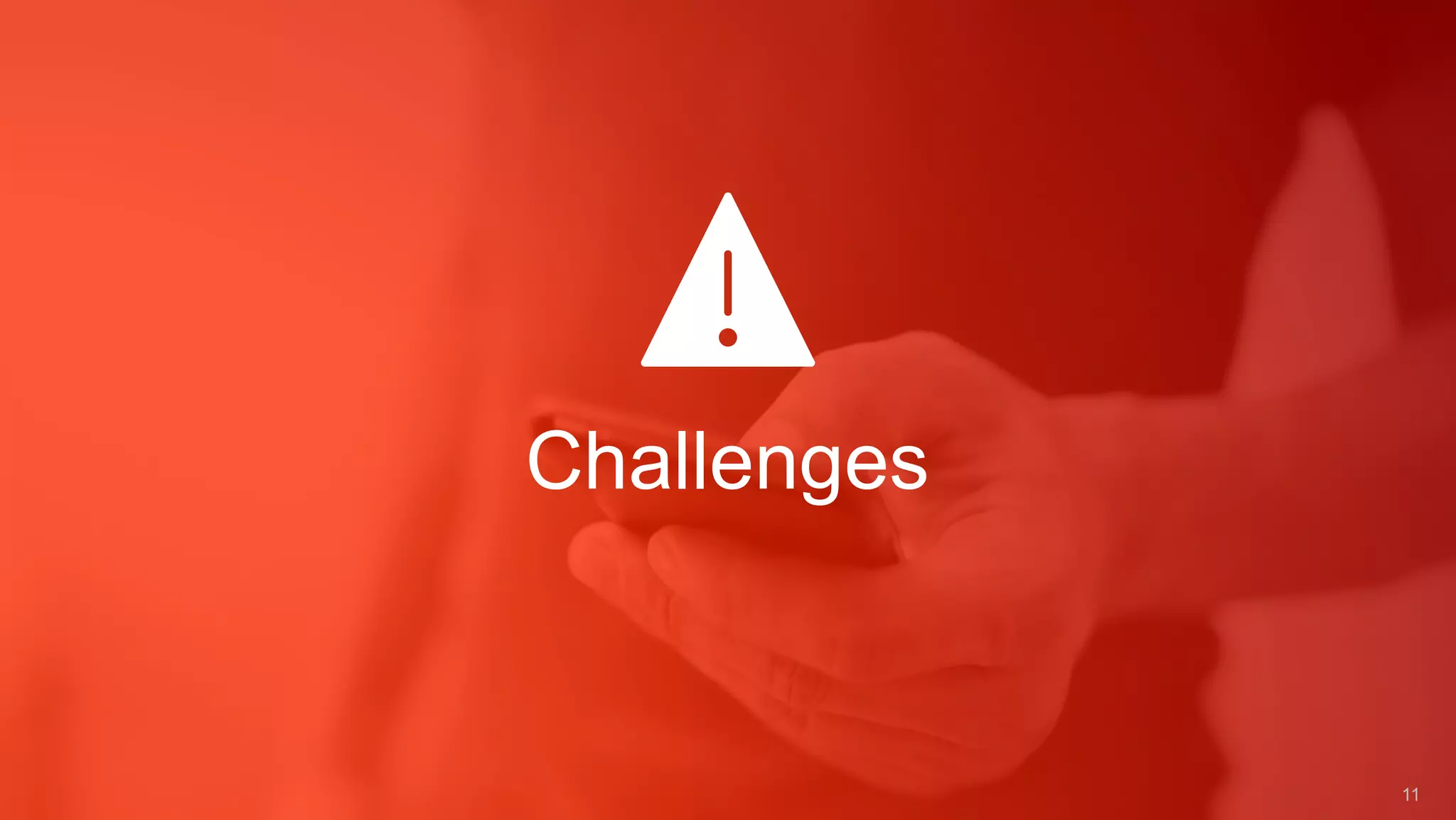 Challenges
11
 