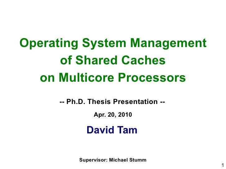 Phd thesis on performance management system