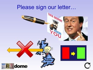 Please sign our letter… 