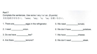 FOE1 Review Test Practice