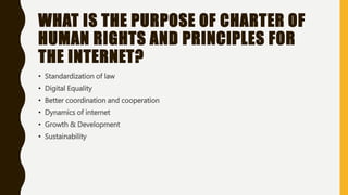 Freedom of Expression our Internet Rights and Principle by Shreedeep ...