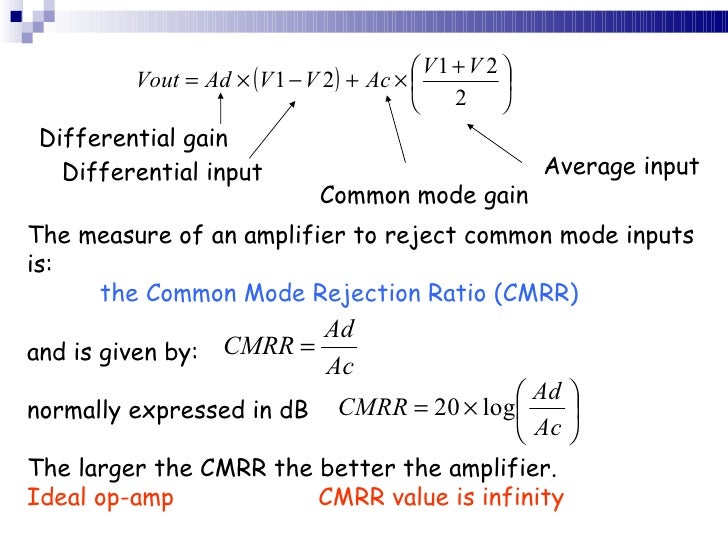 Operational Amplifiers