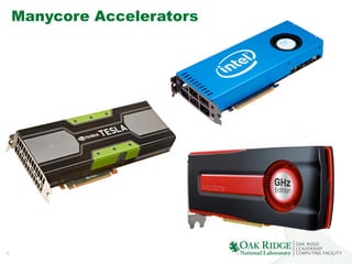 8
Manycore Accelerators
 