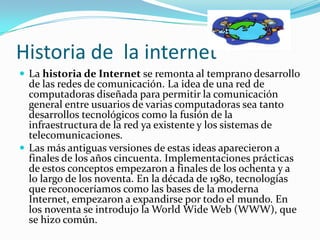 Conceptos basicos de internet | PPTX