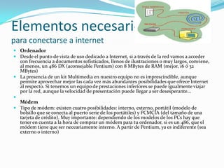 Conceptos basicos de internet | PPTX