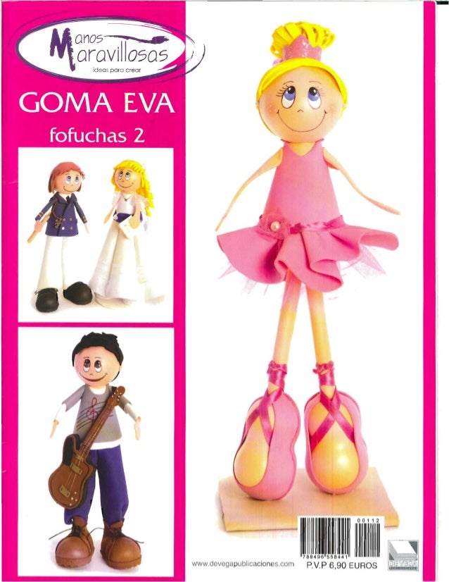 goma eva fofuchas