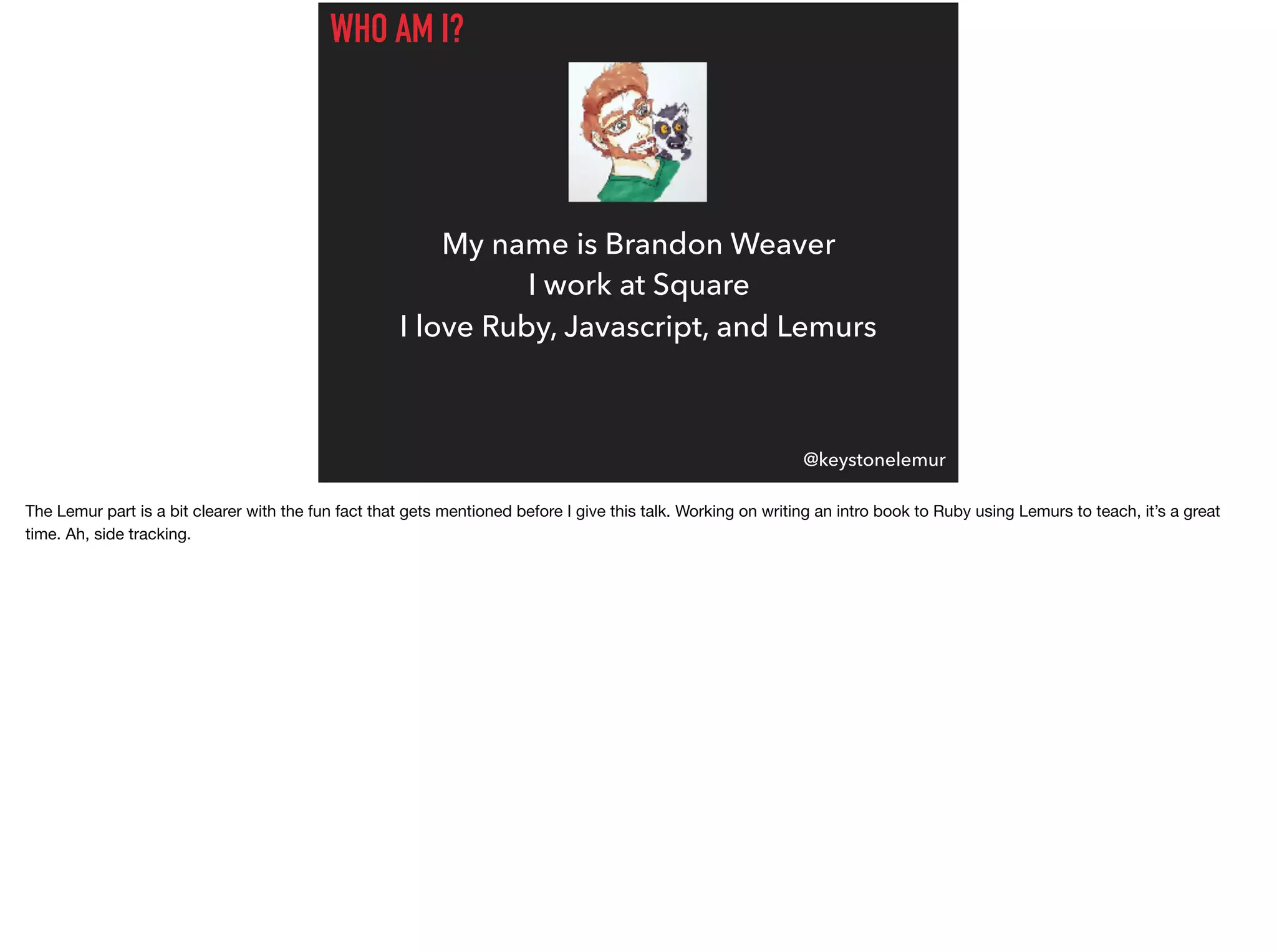Fog City Ruby - Triple Equals Black Magic with speaker notes | PPT