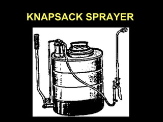 KNAPSACK SPRAYER  