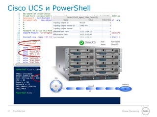 47 Global MarketingConfidential
Cisco UCS и PowerShell
 